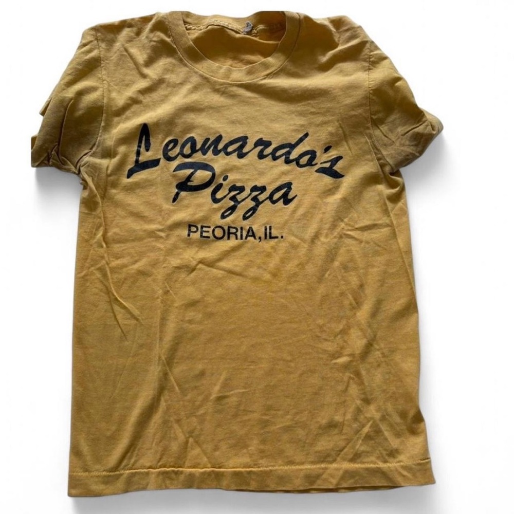 Vintage Mustard Yellow Graphic Tee - Picture 3 of 3